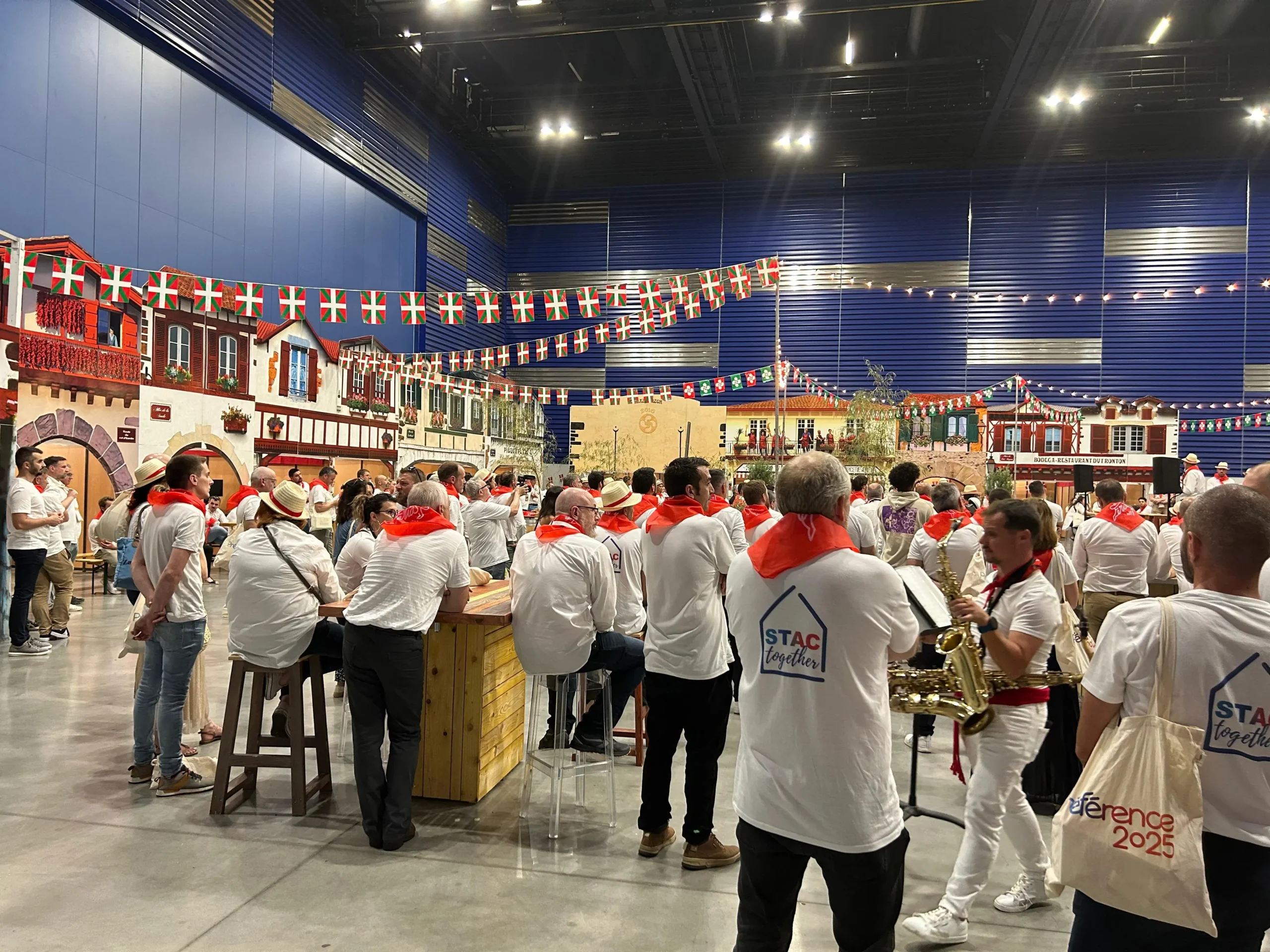 Traiteur basque pour événements d’entreprise avec animations et buffet raffiné